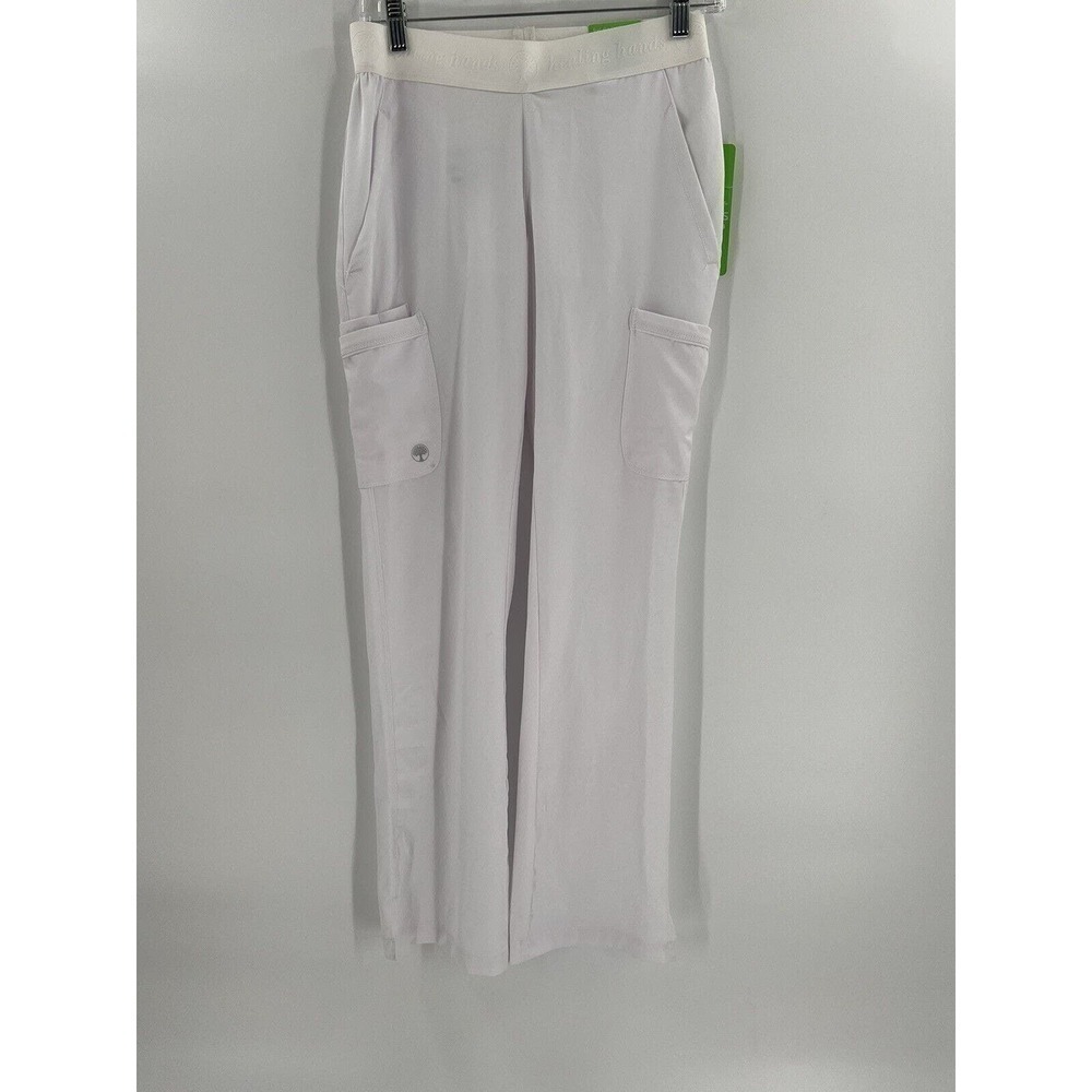 New Tags Healing Hands Scrubs Women's Rachel White Scrub Pant Size XSmall